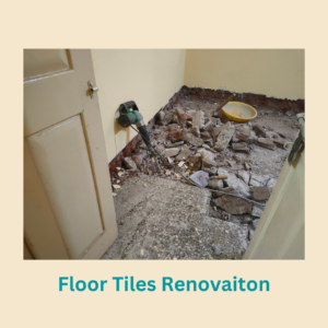 Floor renovation by Inkstone Infra Bangalore