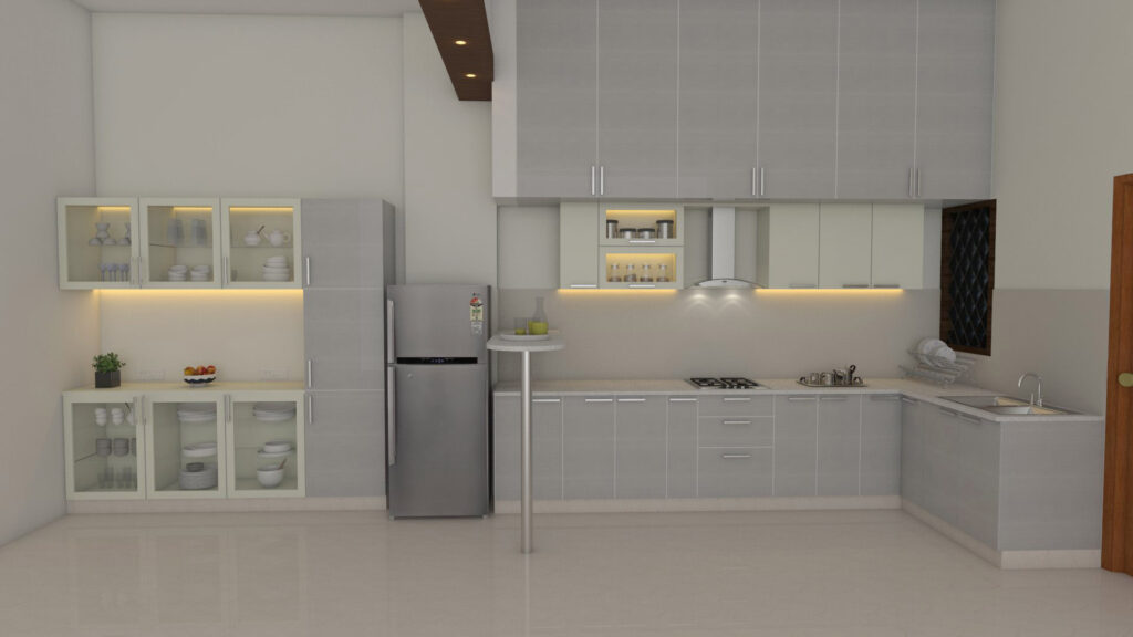 Modular Kitchen by Inkstone Infra