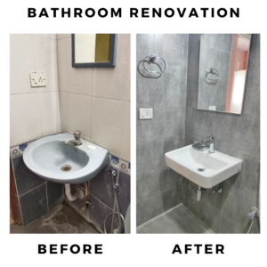 Bathroom Renovation and remodeling in Koramangala By Inkstone Infra