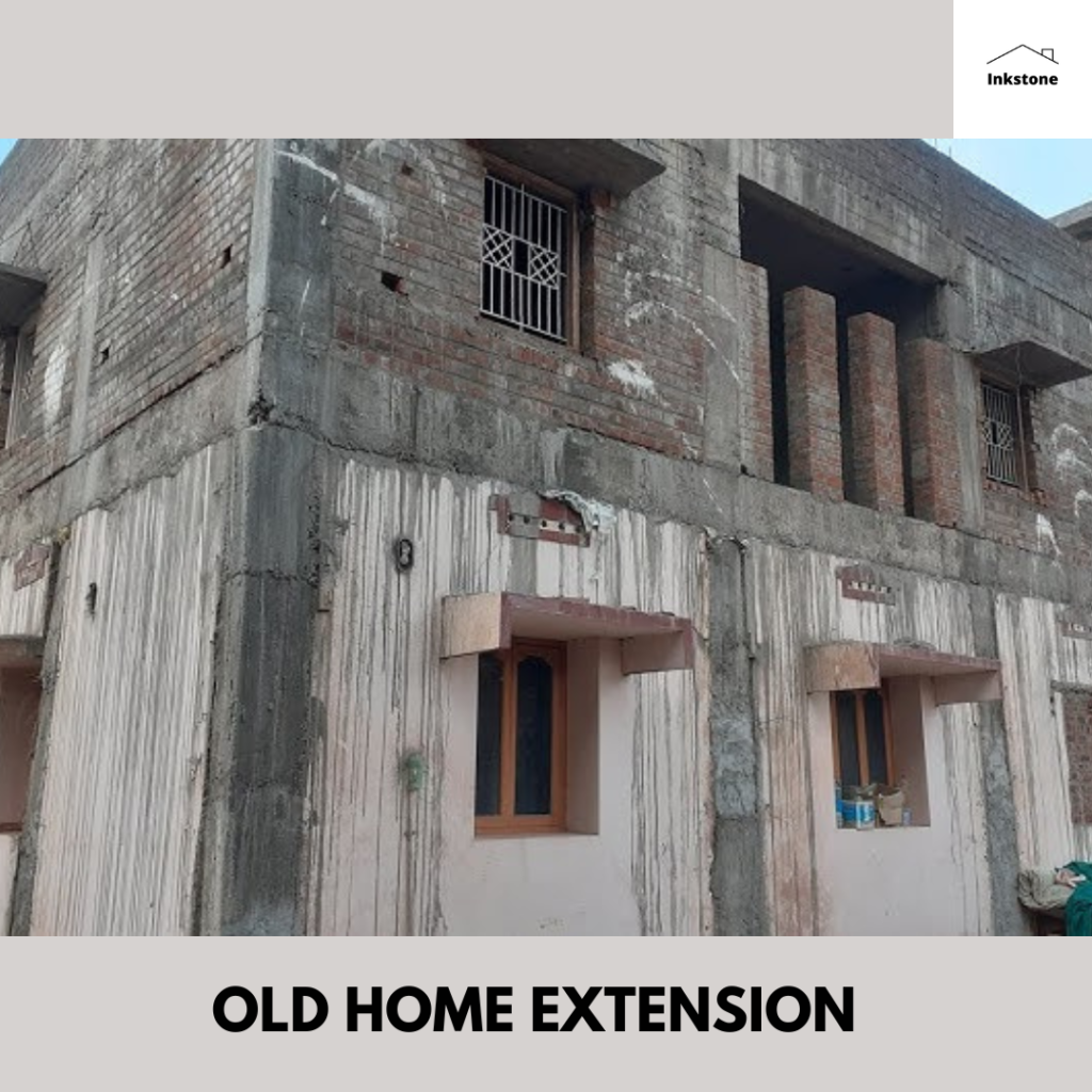 Old Home Extension by Inkstone infra in Bangalore