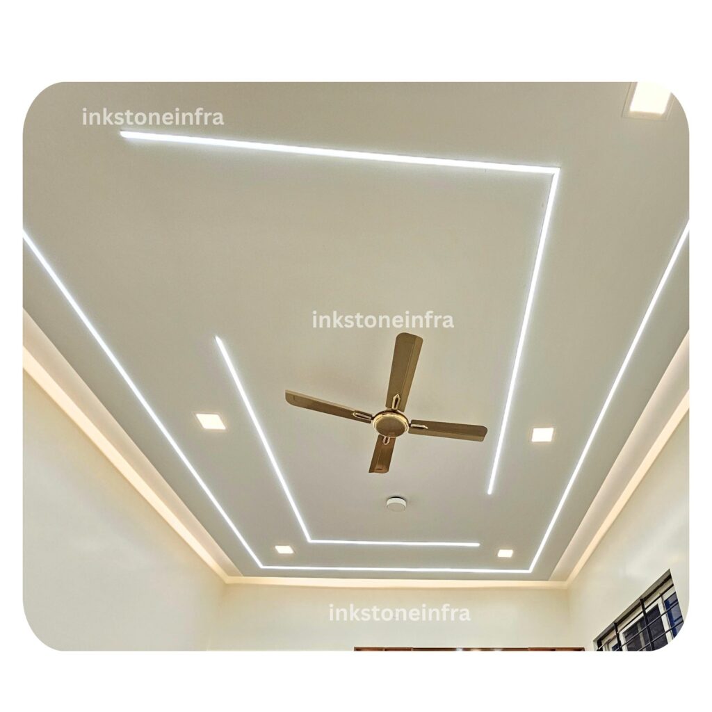 False Ceiling design by Inkstone Infra